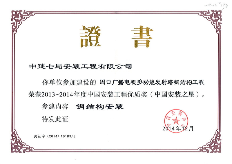 5.周口广播电视多功能发射塔（2013-2014年度中国安装之星）.jpg